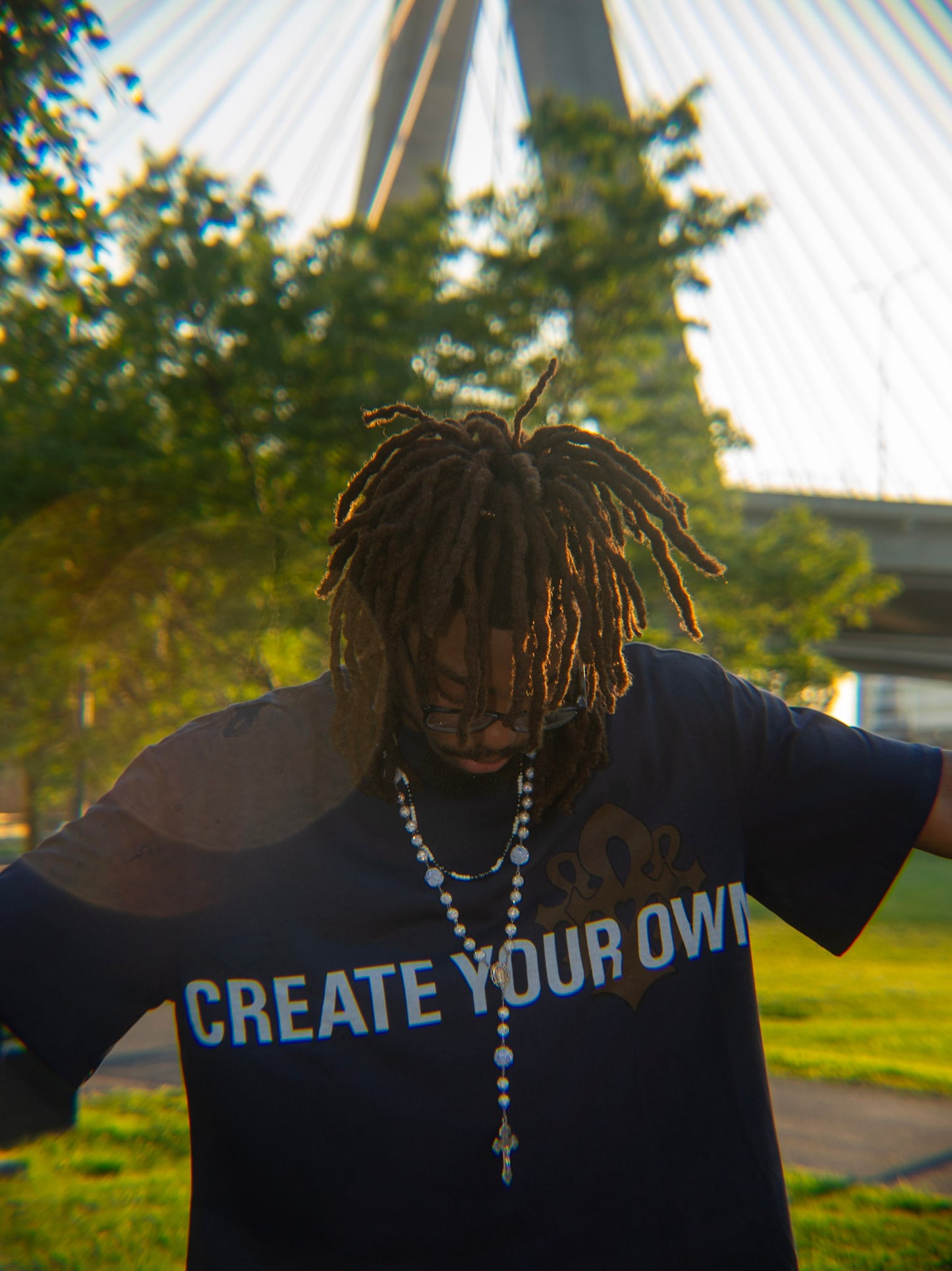 NAVY C-Y-O Tee