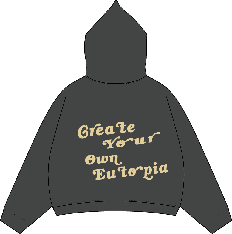 Grey Eutopia Full-zip