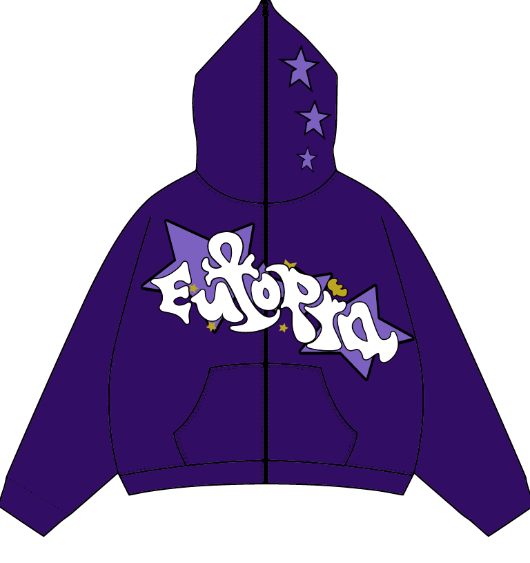 Purple Eutopia Full-zip