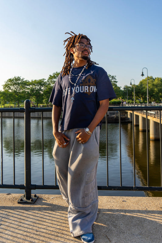 NAVY C-Y-O Tee