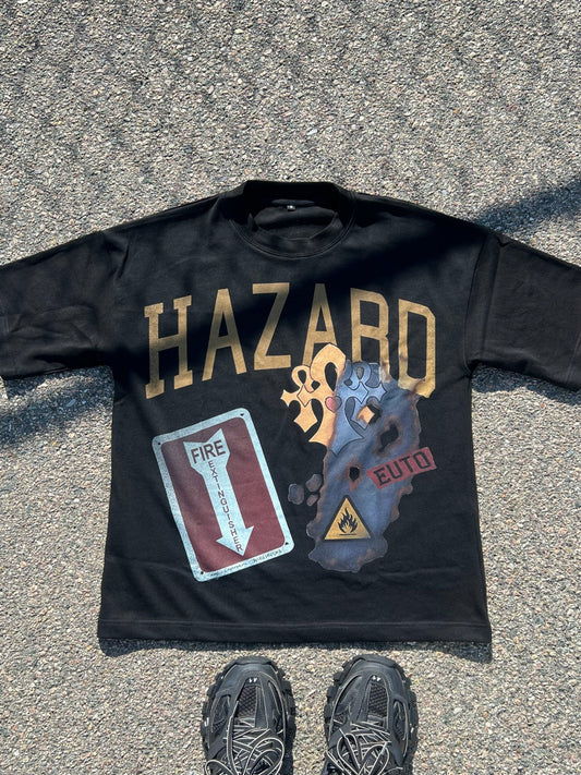 Black HAZARD T-shirt