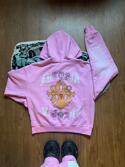 Pink Zip Up